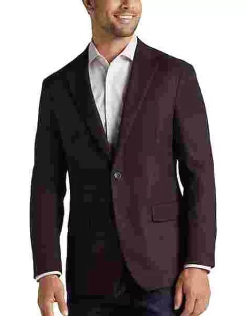 Lauren By Ralph Lauren Big & Tall Men's Classic Fit Suit Separates Coat Gray Windowpane
