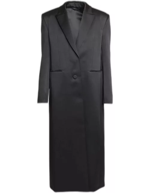 Structured Long Blazer Coat