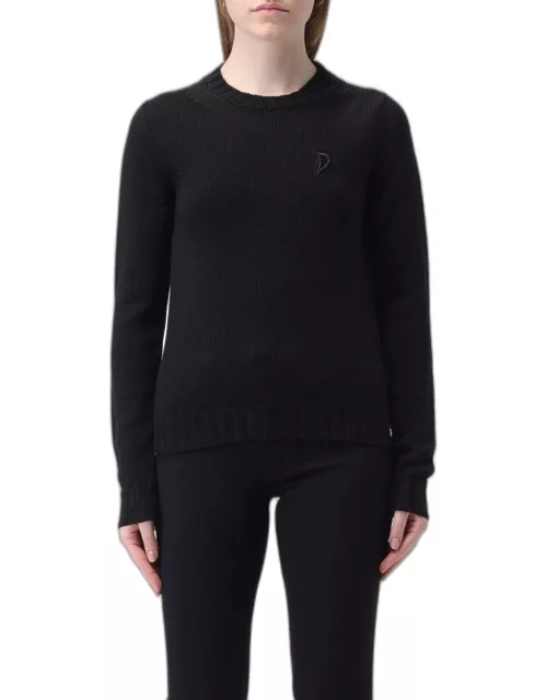 Dondup wool sweater with embroidered monogra