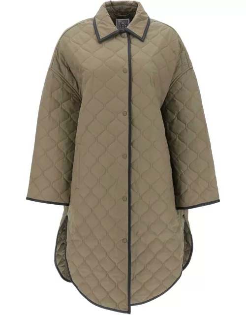 TOTEME quilted cocoon coat