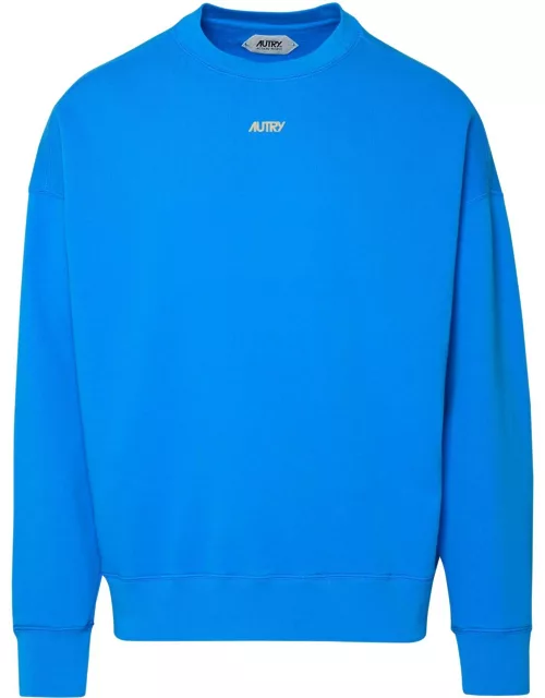 Autry Cobalt Cotton Sweatshirt