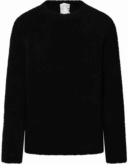 Ten C Black Wool Blend Sweater