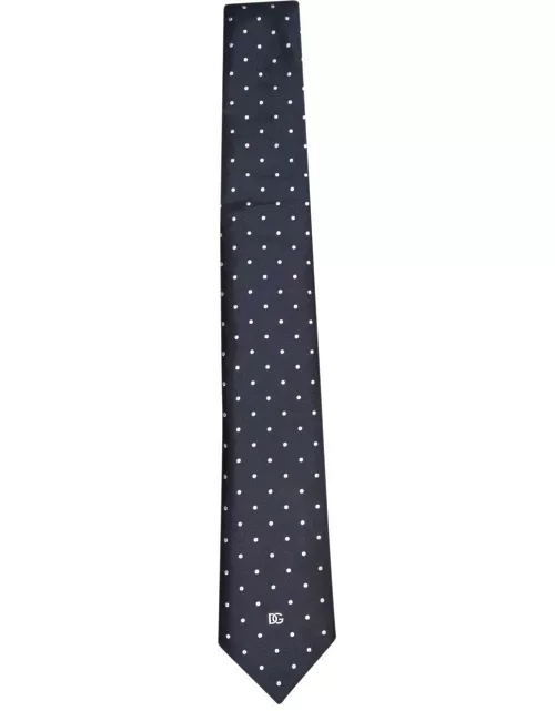 Dolce & Gabbana Logo Printed Tie