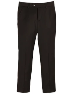 Slim Suit Pants, Black