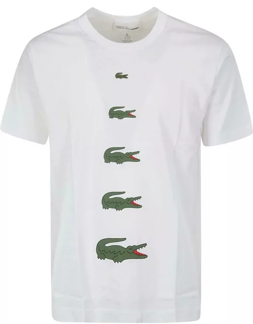 Comme des Garçons Motif Printed Crewneck T-shirt