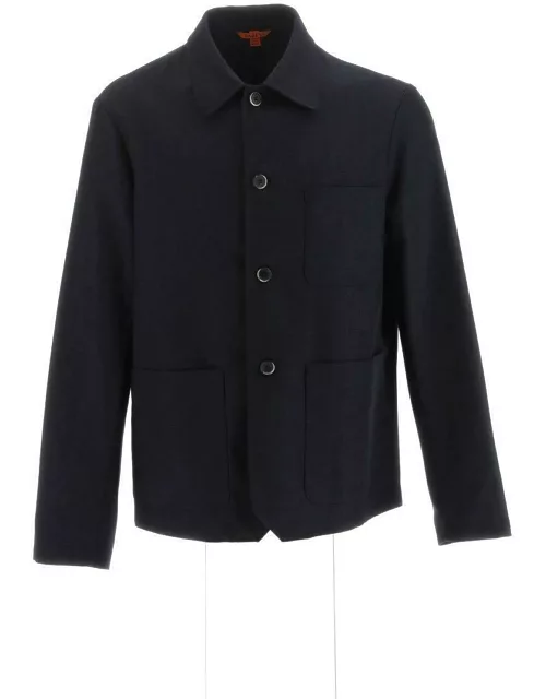Barena Long Sleeved Button-fastened Shirt Jacket