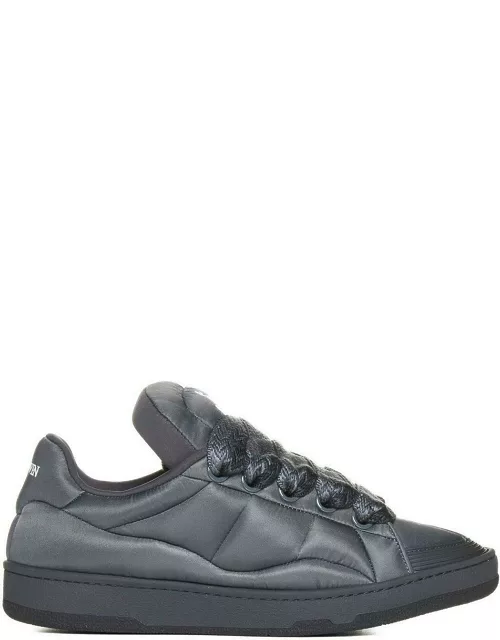 Lanvin Round Toe Lace-up Sneaker