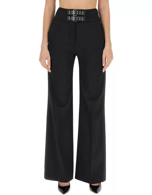 moschino jeans pants with strap