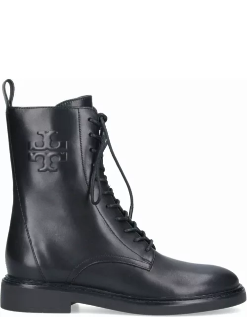 Tory Burch Leather Lace-up Boot