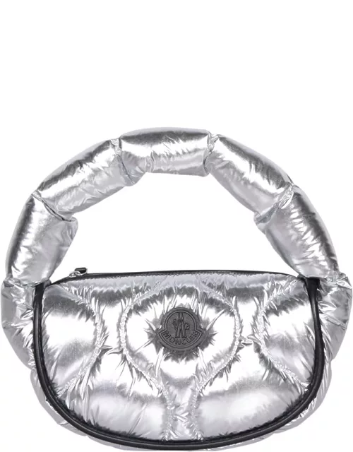 Moncler Hobo Delilah Silver Bag