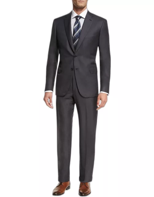Men's Brunico Virgin Wool Two-Piece Suit