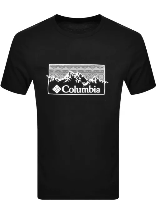 Columbia Logo T Shirt Black