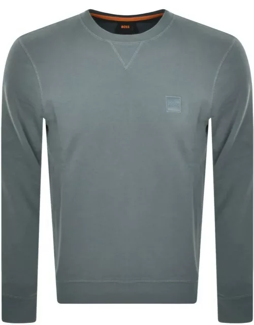 BOSS Westart 1 Sweatshirt Blue