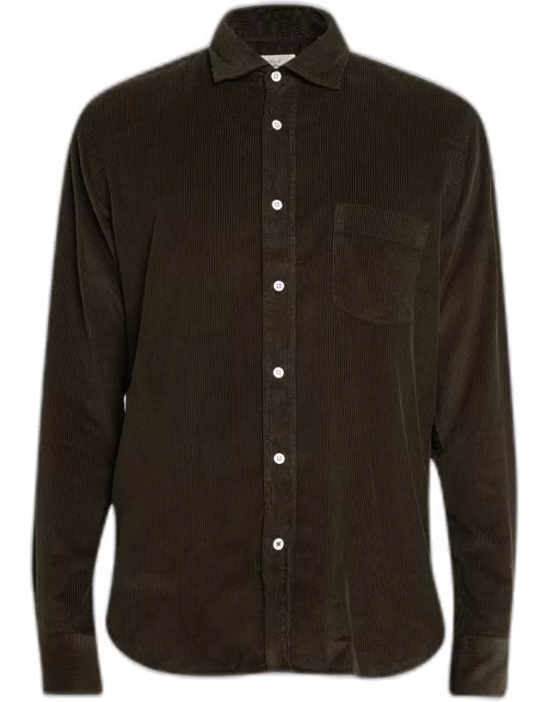 Men's Paul Wide-Wale Corduroy Button-Down Shirt
