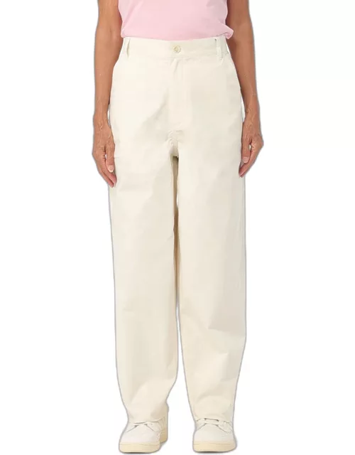 Trousers MAISON KITSUNÉ Woman colour White