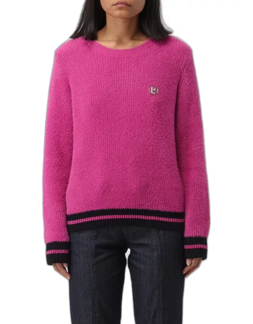 Sweater LIU JO Woman color Fuchsia