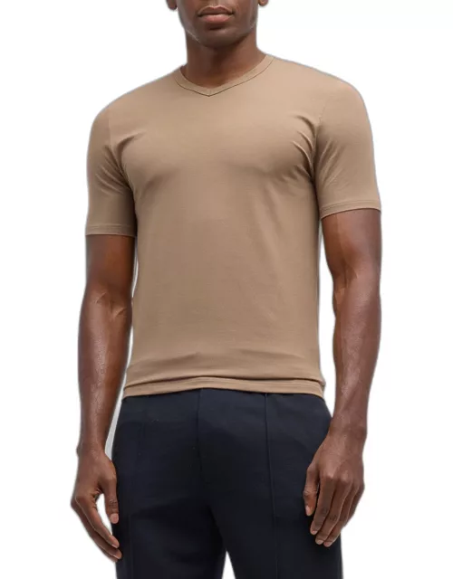 Men's 700 Pureness Slim Fit V-Neck T-Shirt