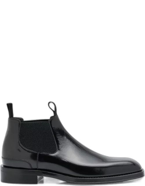 Men's Patent Leather Chelsea Boot