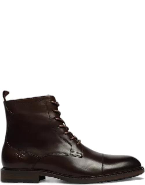 Men's Drury Leather Military Boot