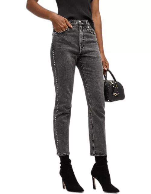 Wren Slim-Straight Embellished Jean