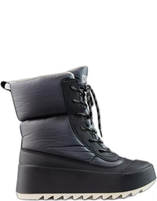 Meridian Nylon Lace-Up Snow Boot