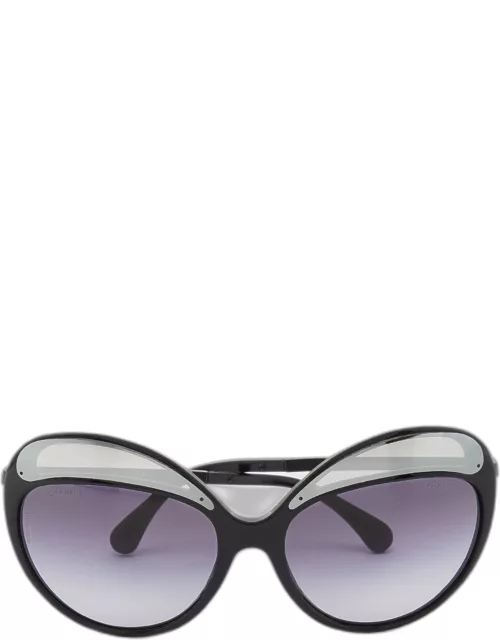 Chanel Black/Grey 5379 Butterfly Sunglasse