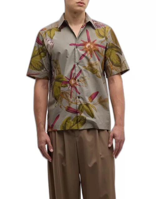 Men's Clasen Floral Button-Down Shirt