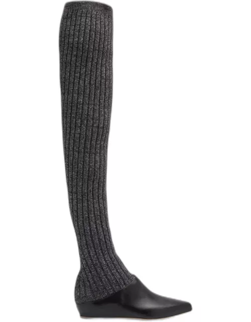 Jimena Cashmere Sock Tall Boot