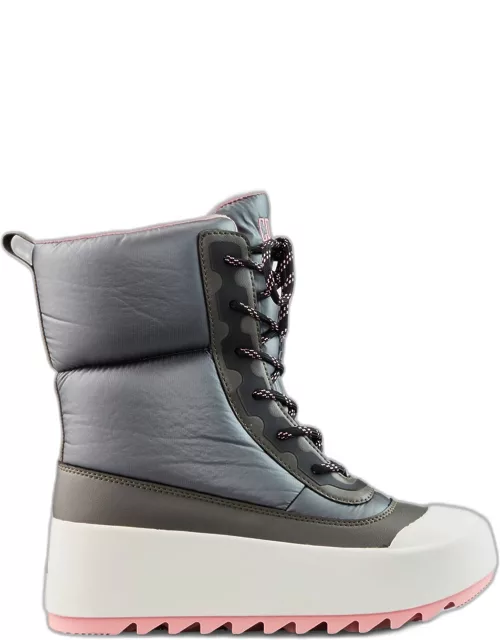 Meridian Nylon Lace-Up Snow Boot
