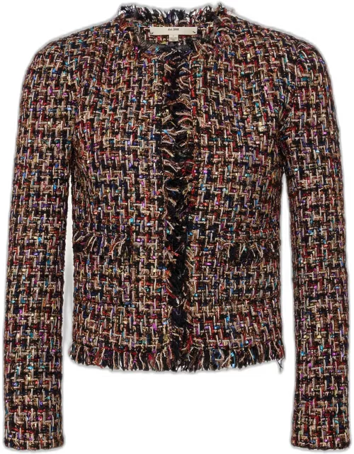 Angelina Multicolor Tweed Jacket