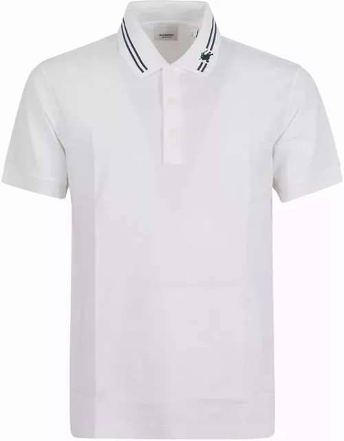 Burberry Stripe Detail Regular Fit Polo Shirt