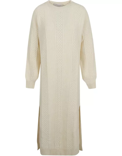 Golden Goose Wool Dress With Embroidery On The Back