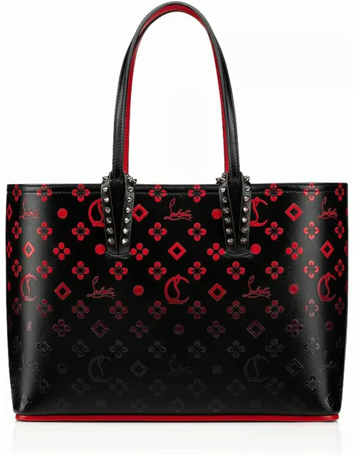 Christian Louboutin Cabata Bag In Leather With All-over Logo
