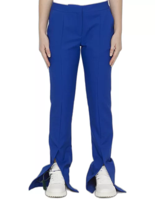 Off-White tech Drill Blue Polyester Trouser