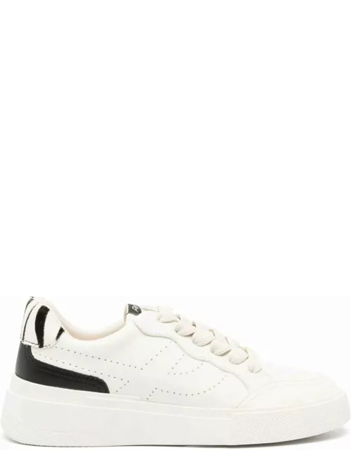 Ash White Calf Leather Sneaker