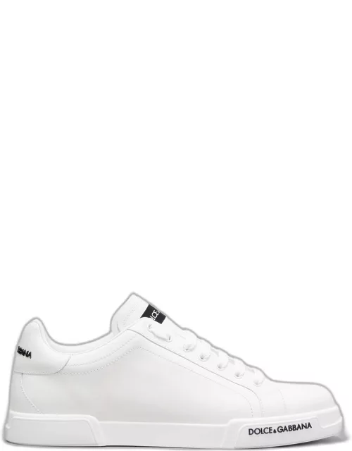 Men's Portofino Calf Leather Low-Top Sneaker