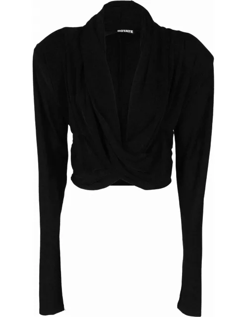 Rotate by Birger Christensen Slinky Hooded Top