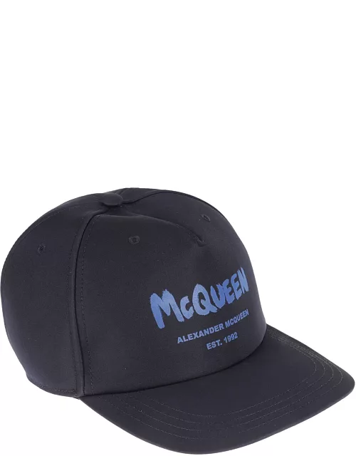 Alexander McQueen Graffiti Baseball Hat