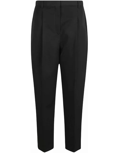 Tory Burch Wool Twilled Tailored Trouser