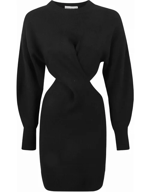 Alexander McQueen Twisted Rib Dres