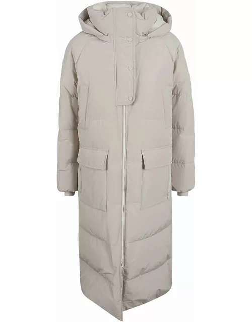 Brunello Cucinelli Zip-up Padded Hooded Coat