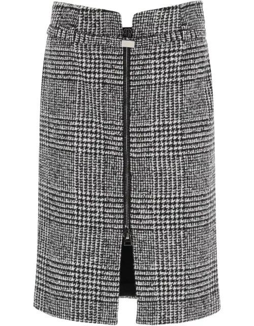 TOM FORD prince of wales pencil skirt