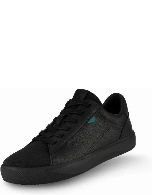 Vessi - Men's Soho Sneaker - Asphalt Black on Black - Asphalt Black on Black