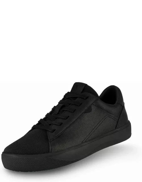 Vessi - Men's Soho Sneaker - Asphalt Black on Black LE - Asphalt Black on Black