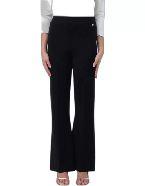 Trousers TWINSET Woman colour Black