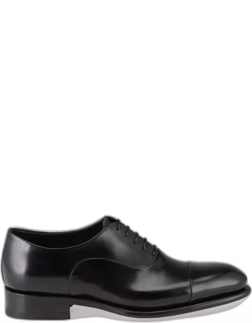 Men's Isaac Cap-Toe Leather Oxford Shoe