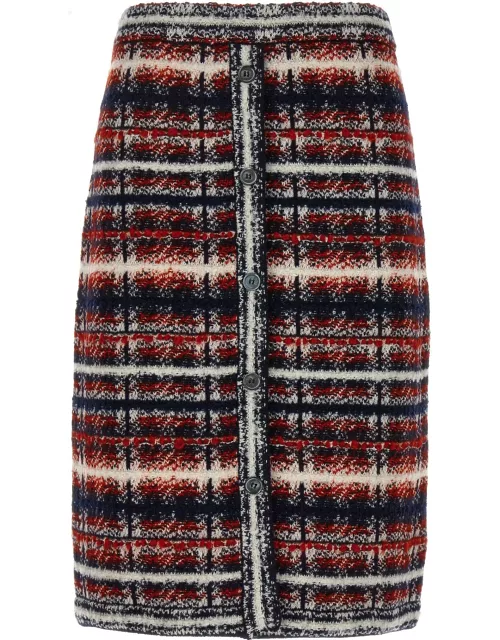 Thom Browne Tartan Skirt
