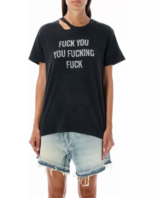 R13 Fuck You T-shirt