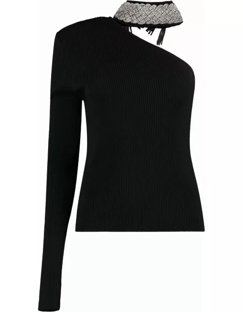 Giuseppe di Morabito Knitted One-shoulder Top