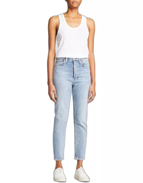 High-Rise Skinny Ankle Cropped Jean